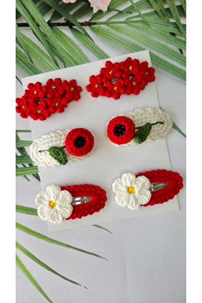 Hand Mother's Since 2024 Accesorii cu design tricotat manual, set de 6 piese,...