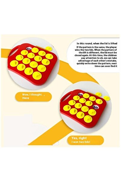 LIXADA Fun Interactive Brain Training Memory Matching Pair Puzzle Board Game For Kids