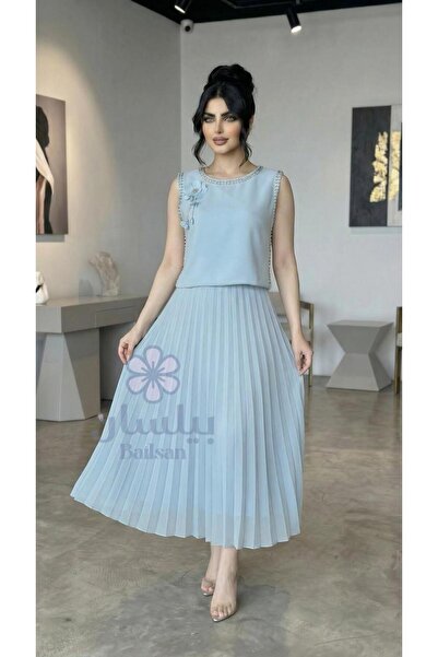 Bailsan Elegant set in sky blue