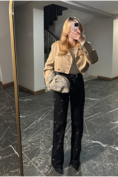 Sheroe Taşlı jean premium model