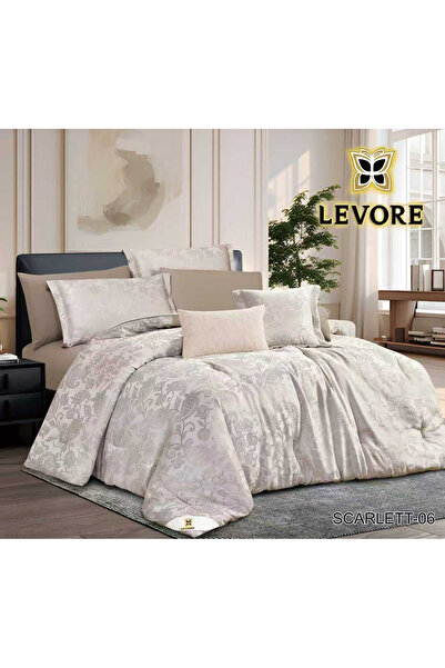 Levore Levory 8-piece double bed set, luxurious royal jacquard, soft to the t...
