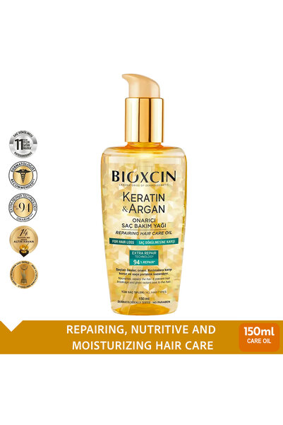Bioxcin Keratin & Argan Hair Care Repair Oil 150 ML
