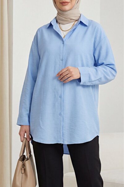 HİJABAYA Μοντάλ πουκάμισο με μακριά κουμπιά στην πλάτη