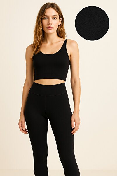 PANTOFİT High Waist Women's Leggings with Ruffles |   Recovery Slim Fit |   W...