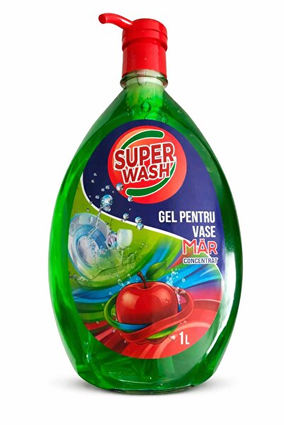Super wash Dishwashing detergent dishwashing detergent with MAR aroma 1L