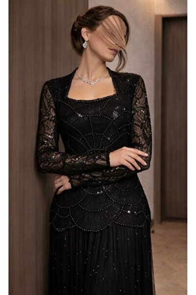 Joji LOL sequin evening dress