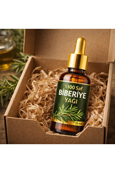 BİORGANİX %100 Saf Biberiye Yağı 20 ML – Soğuk Sıkım, Doğal & Katkısız