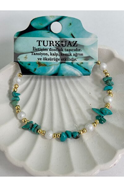 VLDORO Valentina D’Oro Turquoise Natural Stone Communication Bracelet