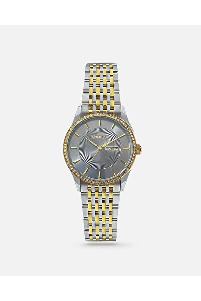 svisrose Sefrose Steel women's watch in silver and gold