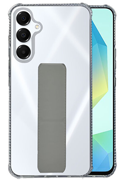 Generic Samsung Galaxy A16 - Shock Proof Silicone Back Cover With Hand Grip H...