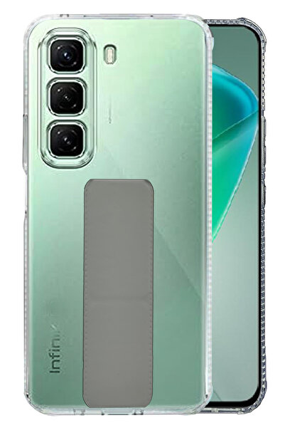 Generic Infinix Hot 50 4G - Shock Proof Silicone Back Cover With Hand Grip Ho...