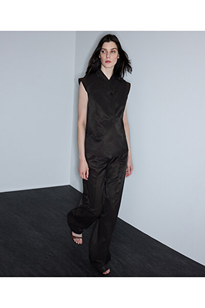 İpekyol Belden bağlamalı wide leg pantolon