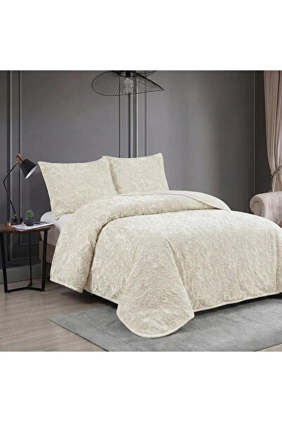 ALTINPAMUK Soft Blanket Double Size 220 X 240 with Cream Pillowcase as a Gift