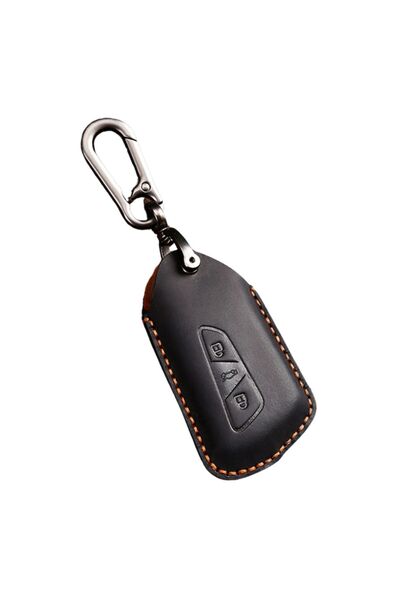AUTOTOB AUTOTOB® genuine Leather key case, VW Seat Skoda Cupra, black