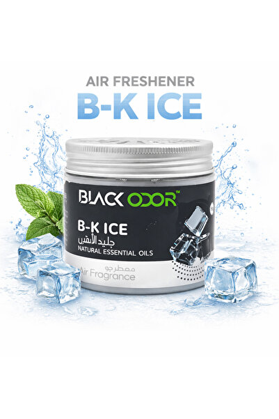 Black Odor معطر جو بي-آيس في برطمان مع زيوت عطرية طبيعية للاستخدام في السيارة...