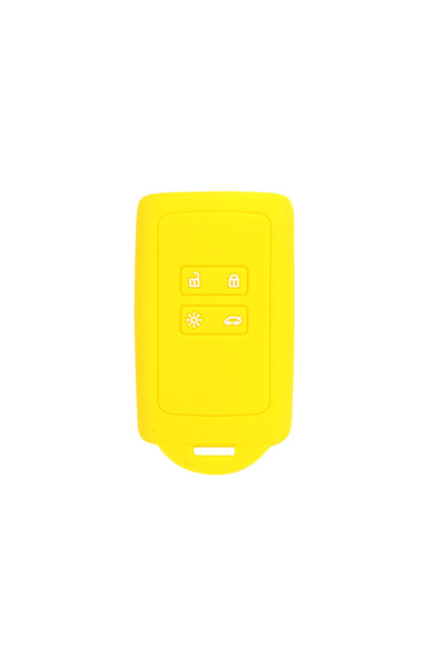 AUTOTOB Husa cheie keyless din silicon Renault/Dacia, galben