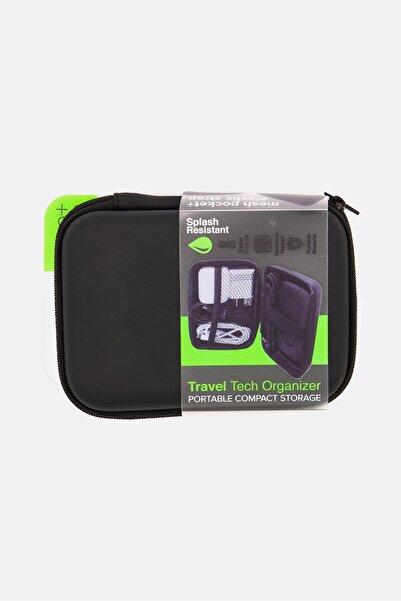 Cylo Portable Compact Travel Tech Organizer, Black