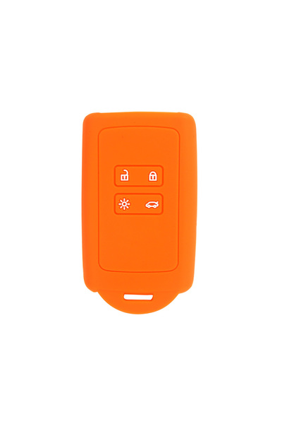 AUTOTOB Husa cheie keyless din silicon Renault/Dacia, portocaliu