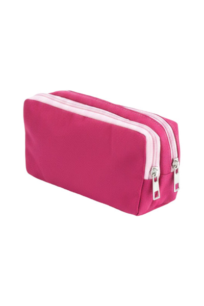 NS reliable Multifunctional Large Capacity Pen Holder Fuchsia
