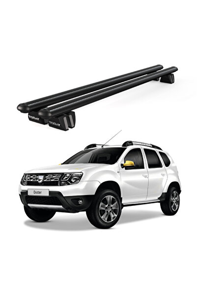 TODAY AUTO Pençe Dacia Duster (2014-2018) Uyumlu Siyah Ara Atkı Port Bagaj Ta...
