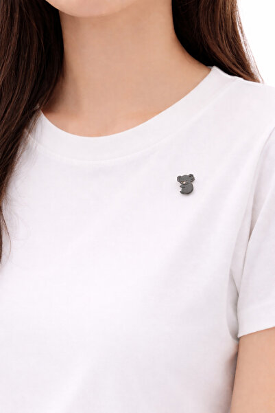 Dream Cut Collection Dream Cut Big Koala Steel Brooch