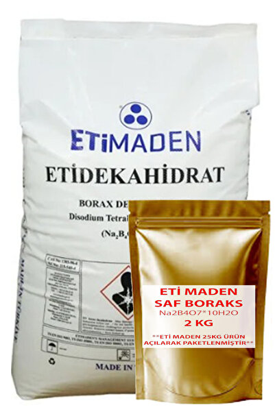 ETİ MADEN SAF BORAKS TOZ (KRİSTAL DEĞİL) 2 Kg