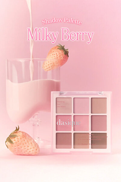 dasique Shadow Palette Offering Matte Color Options (33 Milky Berry)