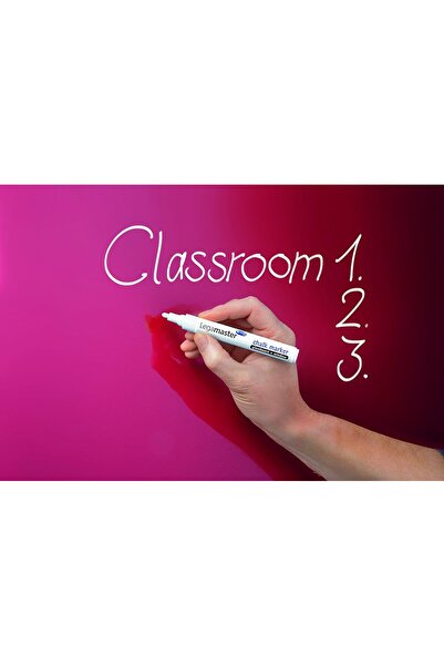 Legamaster Magnetic Glassboard For Meeting Rooms, Red, 40X60cm