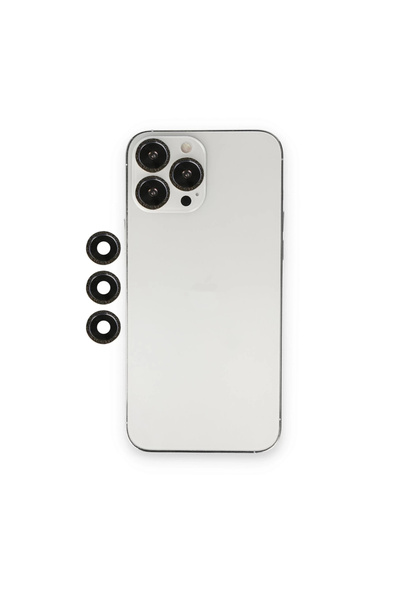eco port iPhone 12 Pro Shine Camera Lens - Black