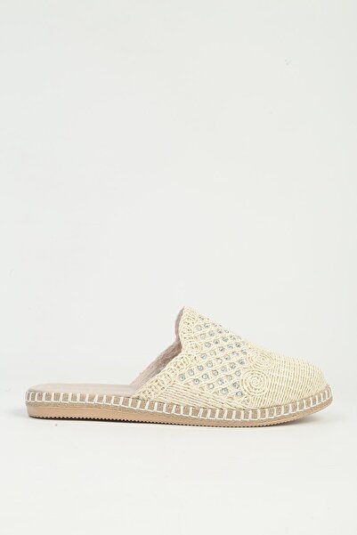 Pierre Cardin Cream Women's Slippers Pc-7762