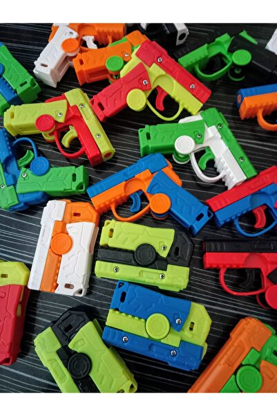 Oyuncakcii ToysveToys, çarklı, katlanabilir oyuncak tabanca, rastgele renkler...