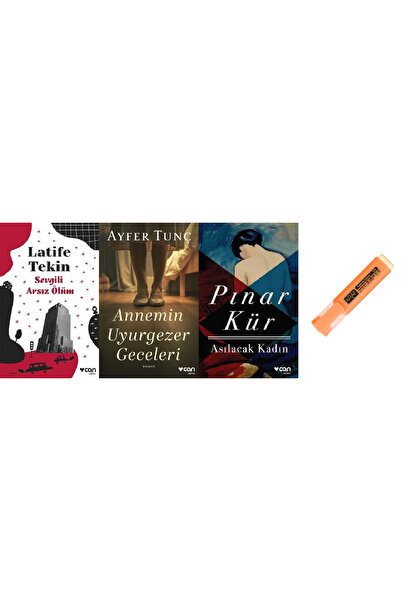 Can Yayınları Sevgili Arsız Ölüm + Annemin Uyurgezer Geceleri + Asılacak Kadı...