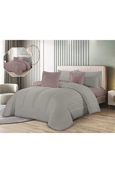 smart home Luxury 6-Piece Bedding Set – Duvet Cover, Fitted Sheet, Pillow & C...