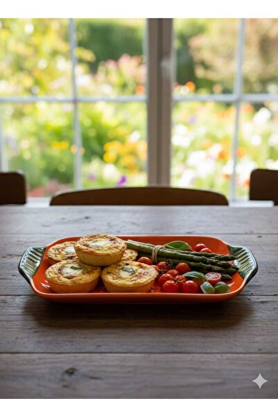 Home Balkabağı Model Sunumluk Servis Tabagi