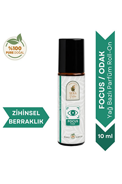 Sera Natura Focus Odak Yağ Bazlı Parfüm Roll-On 10 ml