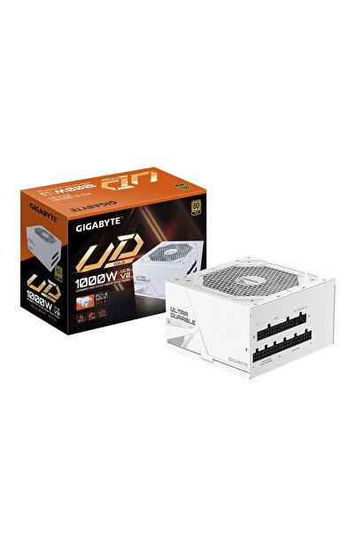 Gigabyte GP-UD1000GM PG5 V2 ICE 1000W 80+ Gold PCIe 5.1 - ATX 3.1 Full Modüle...