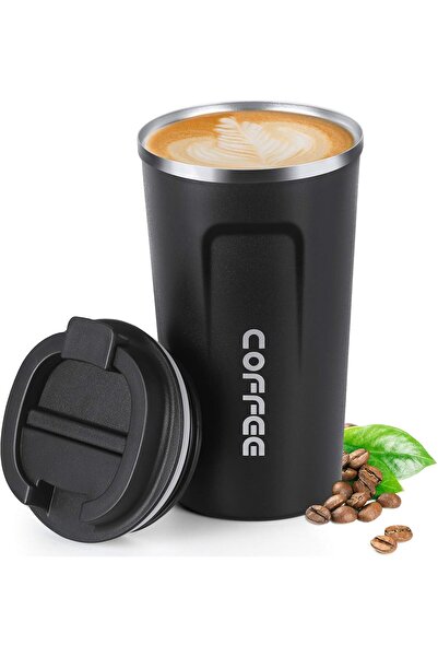 LA' PRECIOUS Vacuum Insulated Stainless Steel Travel Mug, Leakproof 510ml