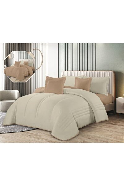 smart home Luxury 6-Piece Bedding Set – Duvet Cover, Fitted Sheet, Pillow & C...