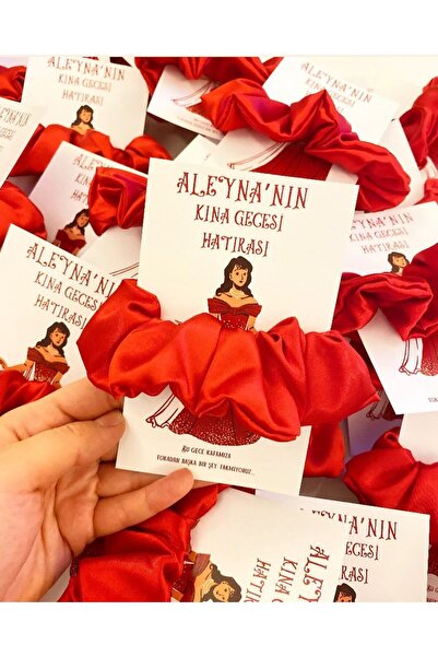 BELCİZDESING NİŞAN KINA SATEN TOKA KARTLI HEDİYELİK 10 LU KARTLI