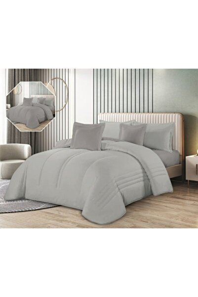 smart home Luxury 6-Piece Bedding Set – Duvet Cover, Fitted Sheet, Pillow & C...