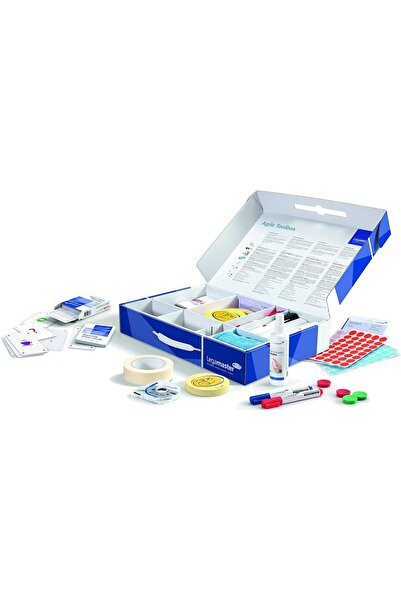 Legamaster Agile Handy Tool Box With Handle, Includes 500 Parts, For Meetings...