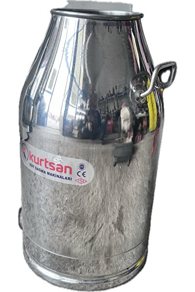 Kurtsan SÜT SAĞIM 40 LT KROM KAZAN MAKİNA ĞÜĞÜMÜ (PASLANMAZ)
