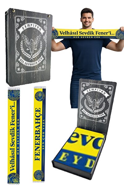 Fenerbahçe UNISEX ВЕЛЬХАСІЛ СЕВДІК ФЕНЕРІ ШАЛ ЛАЗЕР КУТО ГОДІ