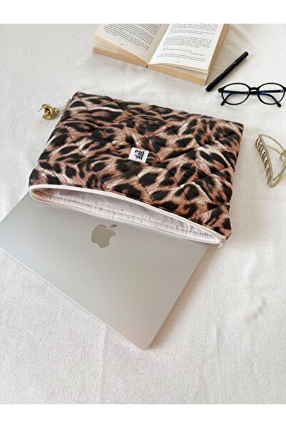 thehoneyed Leoparlı Laptop-Macbook-Tablet Kılıfı 11-13-14-15 İnç