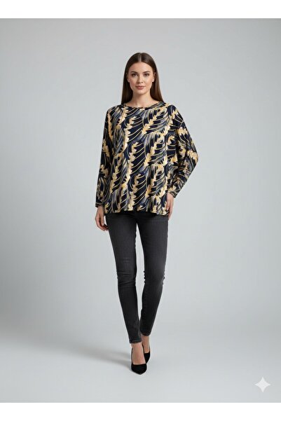 Faik Sönmez Kendinden İşlemeli Bluz 099