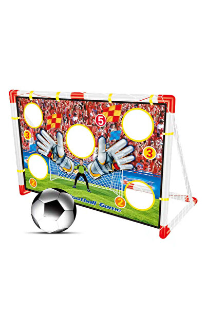 Toybox مجموعة لعب مرمى كرة قدم واقعية للأولاد، لعبة رياضية خارجية نشطة، ألعاب...