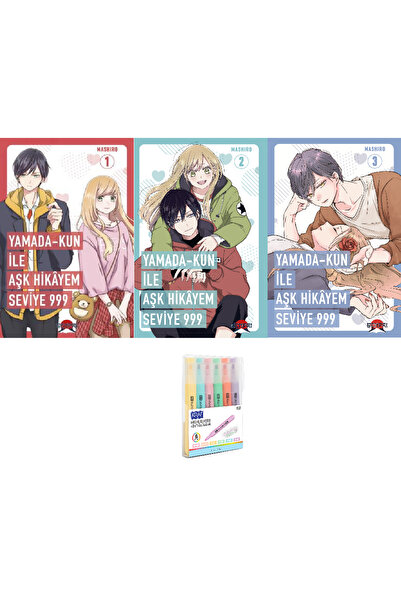 Epsilon Yayınevi Yamada Kun İle Aşk Hikayem Seviye 999 1-2-3 . Cilt Set KALEM...