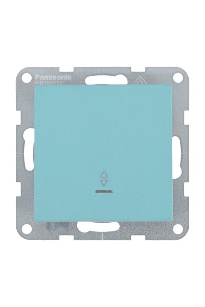 PANASONIC STAIR SWITCH MECHANISM WITH LED QC KARRE PLUS 55 SOFT TOUCH TURQUOISE