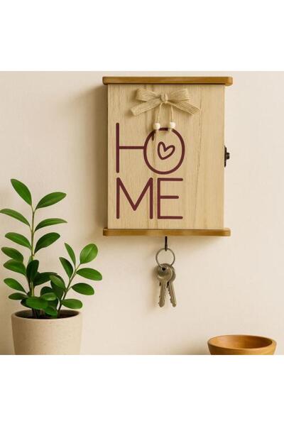 Generic Wall Key Box Design 'HOME'
