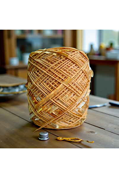 Kırlangıç Pamuk koton & kurdele karışımı tasarım el örgü ipi 200 gr